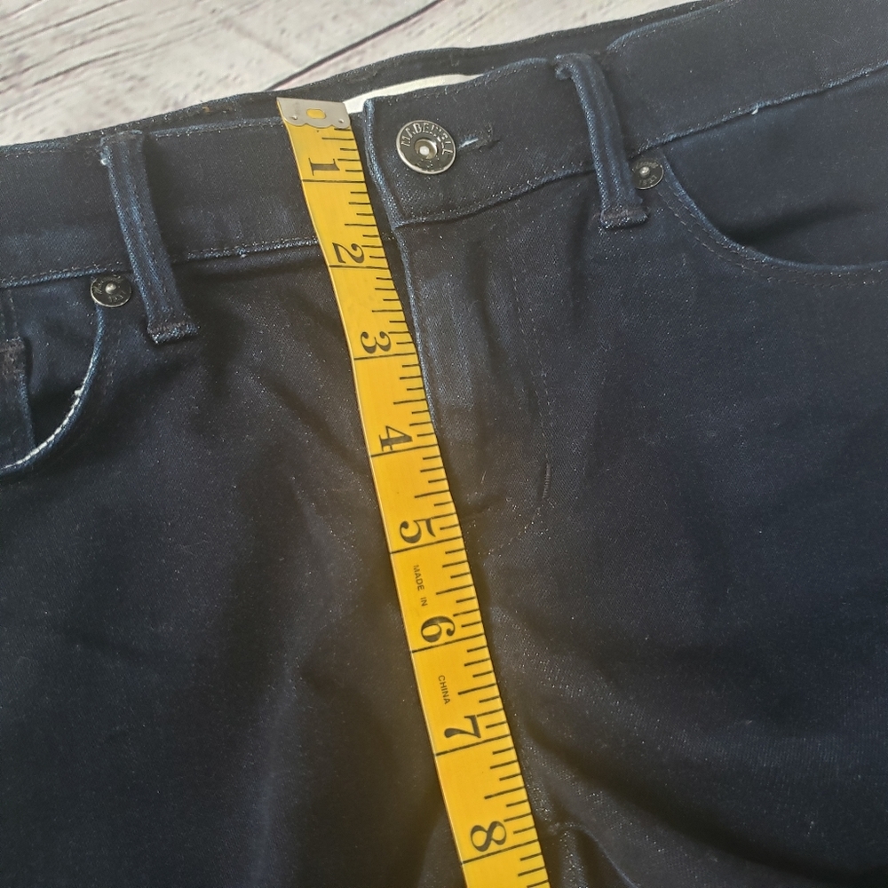 Madewell Dark Wash Mid-Rise Jeggings size 26 - Picture 12 of 14